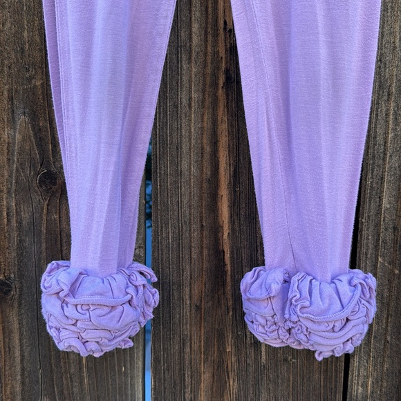 Posh Peanut Raya Purple Cha-Cha Leggings - Picture 7 of 9